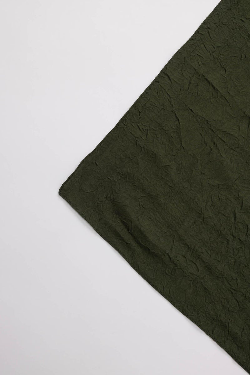DeFacto Green Woman Woman Crepe Shawl Casual - Image 5